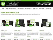 Tablet Screenshot of bodywraps-store.com